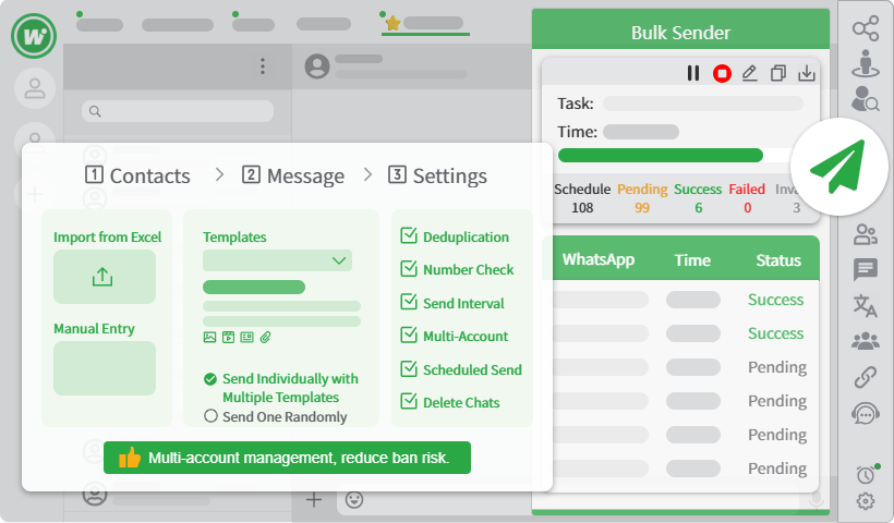 WhatsApp Multi-Instance Dashboard